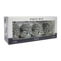 Crystal Head Vodka 40% 4x0.05L Miniaturpack, 0.2 l
