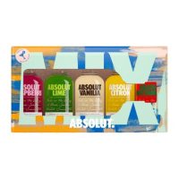 Absolut Swedish Vodka Five 38.8% 5x0.05L, 0.25 l