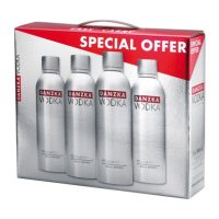 Danzka Vodka Pack 40% 4x1L, 4 l