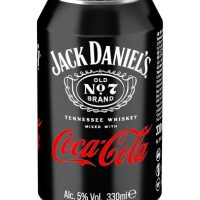 Jack Daniel's Premixed Black Label No.7 Whiskey & Cola 5% 0.33L gift pack, 0.33 l