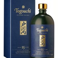 Togouchi 15y Japanese Blended Whisky 43.8% 0.7L gift pack, 0.7 l