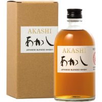 Akashi Japanese Blended Whisky 40% 0.5L gift pack, 0.5 l