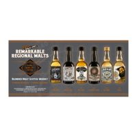 Douglas Laing's Remarkable Regional Malts Blended Malt Scotch Whisky 48% 6x0.05L Miniaturpack, 0.3 l