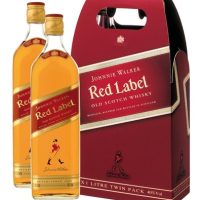 Johnnie Walker Red Label Blended Scotch Whisky 40% 2x1L Twinpack, 2 l