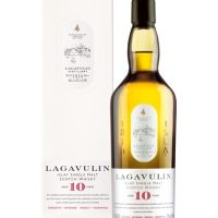 Lagavulin 10y Islay Single Malt Scotch Whisky 43% 0.7L gift pack, 0.7 l