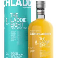 Bruichladdich Laddie 8 Islay Single Malt Scotch Whisky 50% 0.7L gift pack, 0.7 l