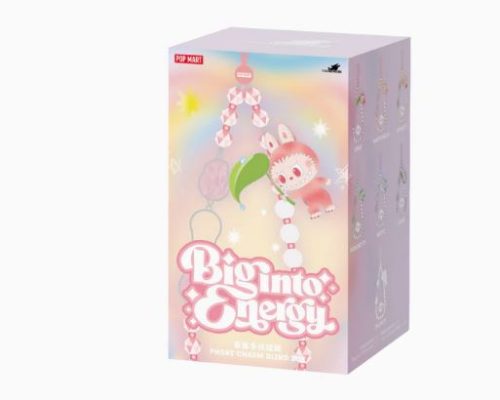 Pop Mart The Monsters Labubu Big into Energy Phone Charm Sealed Case (1 Blind Box)