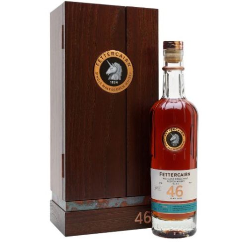 Fettercairn 46 Year Old Highland Single Malt Scotch Whisky 42.2% 0.7L gift pack, 0.7 l