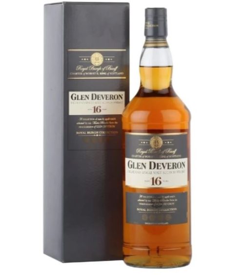 Glen Deveron 16y Highland Single Malt Scotch Whisky 40% 1L