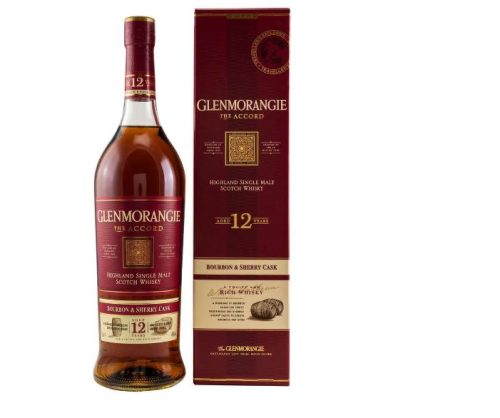 Glenmorangie The Accord 12y Highland Single Malt Scotch Whisky 43% 1L gift pack, 1 l