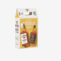 Jim Beam Kentucky Straight Bourbon Whiskey White 40% / Black 43% Twinpack 2x1L
