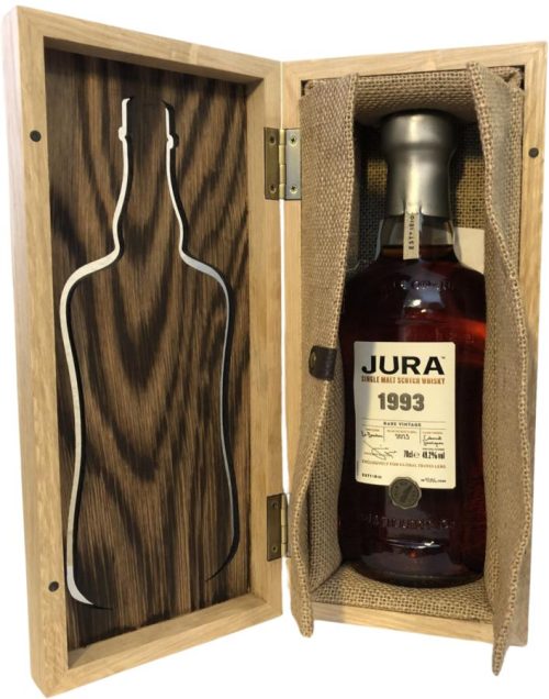 Jura Vintage 1993 Island Single Malt Scotch Whisky 49.2% 0.7L gift pack, 0.7 l