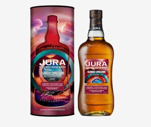 Jura Islanders Expression No. 3 Cabernet Sauv. Cask Edition Island Single Malt Scotch Whisky 40% 1L gift pack, 1 l