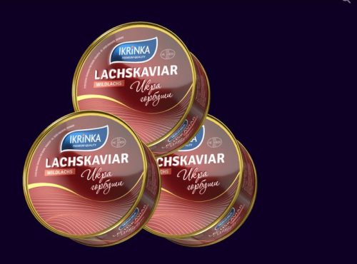 Pink Salmon Caviar Set,   3 x 300g