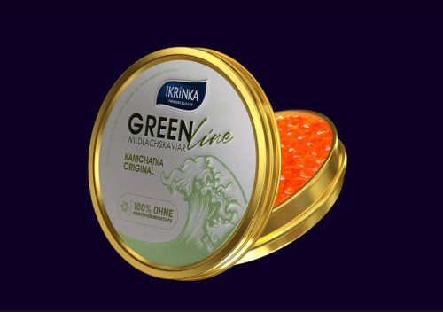 Pink Salmon Roes Caviar, High-Quality  Without Additives, the finest taste in the most natural way