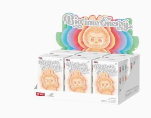 Pop Mart The Monsters Labubu Big into Energy Pendant Sealed Case (6 Blind Boxes)