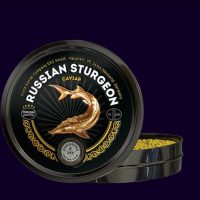 Russian Sturgeon Caviar In Tin Cans,  100g