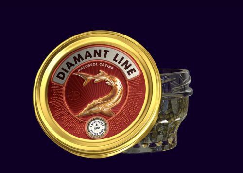 Siberian Sturgeon Caviar In Glass «DIAMANT LINE» 100g