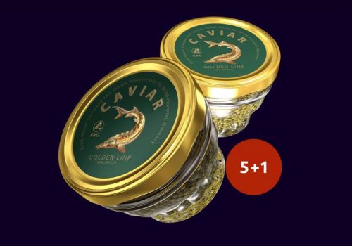 Sturgeon Caviar (Golden Line) 5 + 1