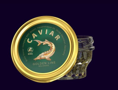 Sturgeon Caviar (GOLDEN LINE) In Glass 100g